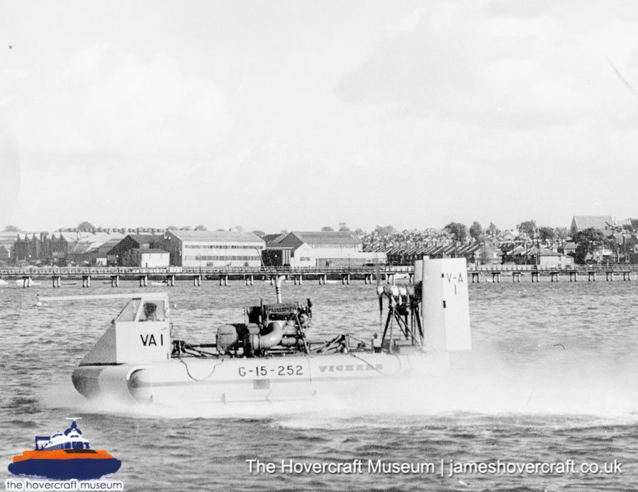 Vickers Hovercraft VA1 -  (credit: The <a href='http://www.hovercraft-museum.org/' target='_blank'>Hovercraft Museum Trust</a>).